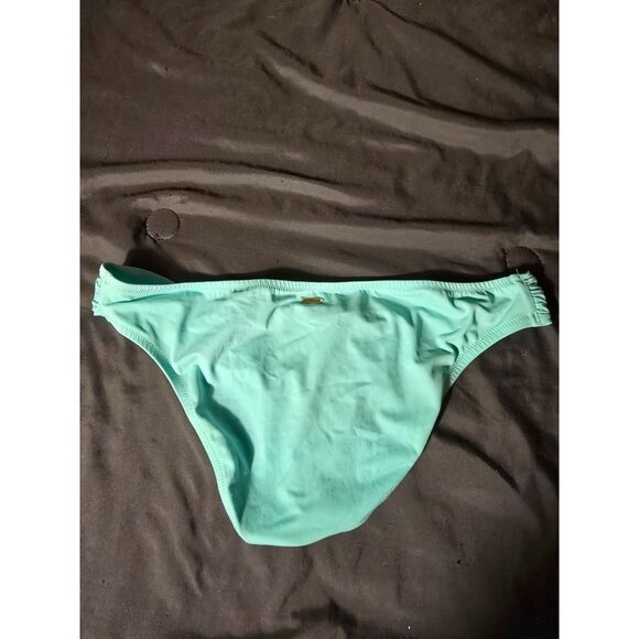 Victorias Secret Knockout Bikini Swimsuit Bottoms Teal Sexy Size Large - Picture 4 of 4